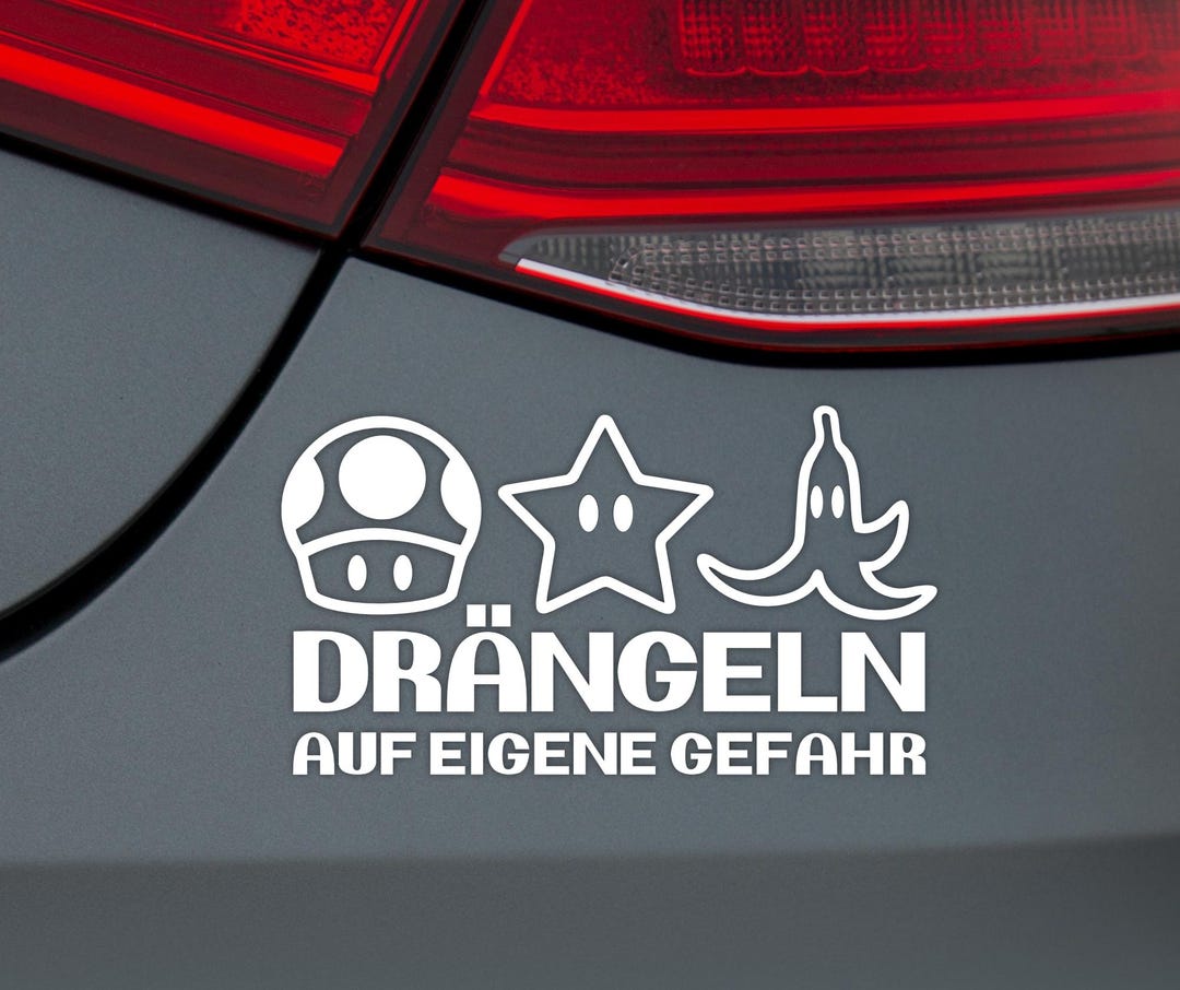 Pusing Sticker Pushing at Your Own Risk Car Sticker, Video Game, Sticker - Etsy Canada