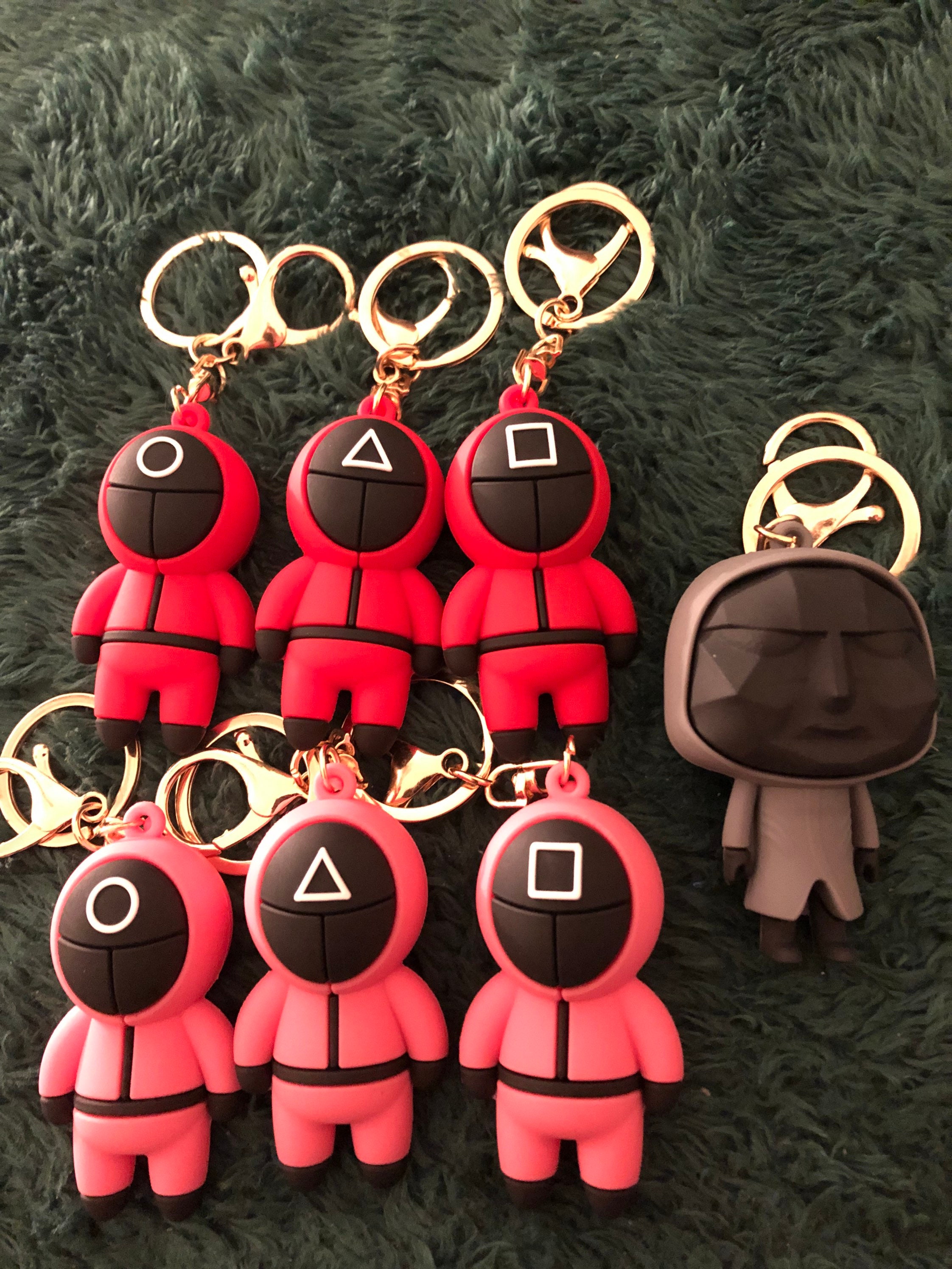 Squid Game Keychain - Etsy Squid Game Keychain - Etsy