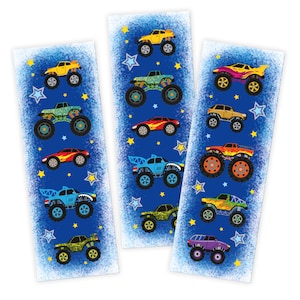 Bookmarks Party Favors Small Gifts for Children&#39;s Birthday Monster Truck Car Party Favors for Boys