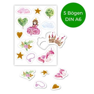 Tischkonfetti Set Pferd Konfetti für Kindergeburtstag Prinzessin Papiergirlande Mädchengeburtstag Geburtstagsdeko Party Deko Papierkonfetti