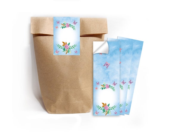24 Einhorn-Geschenktüten Aus Kraftpapier – 24x14x8 Cm, Lebensmittelecht, Für Mottoparty & Kindergeburtstag