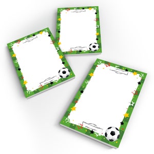 Party Favors Mini Notepads Small Gifts for Children&#39;s Birthday Football Party Favors for Boys