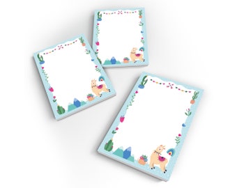 Party Favors Mini Notepads Small Gifts for Children's Birthday Lama Party Favors for Girls