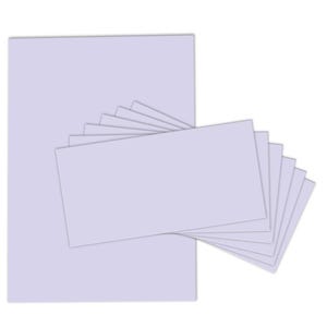 Briefpapier Set A4 Druckpapier mit Umschlägen Kopierpapier für Korrespondenz Firmenpost Briefbogen lila Papier Einladung Umschlag Pastell