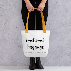 Emotional Baggage- Tote bag