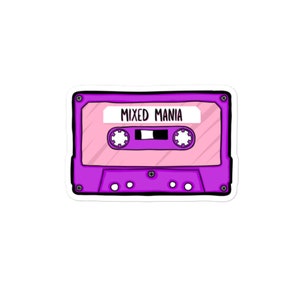 Mixed Mania Vinyl Sticker
