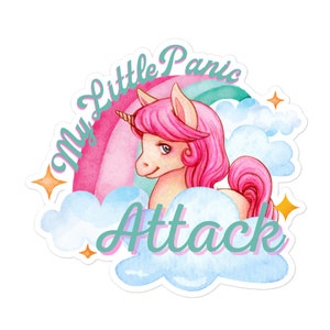 My Little Panic Attack Vinyl Sticker