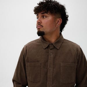 Corduroy Button Down| Birthday Gift | Christmas Gift | Button Down Shirt| Corduroy Shirt| Plainclo Clothing| Gifts | simple clothing | plain