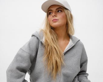 Unisex Fleece Zip Hoodie | Soft-Touch Cotton Blend