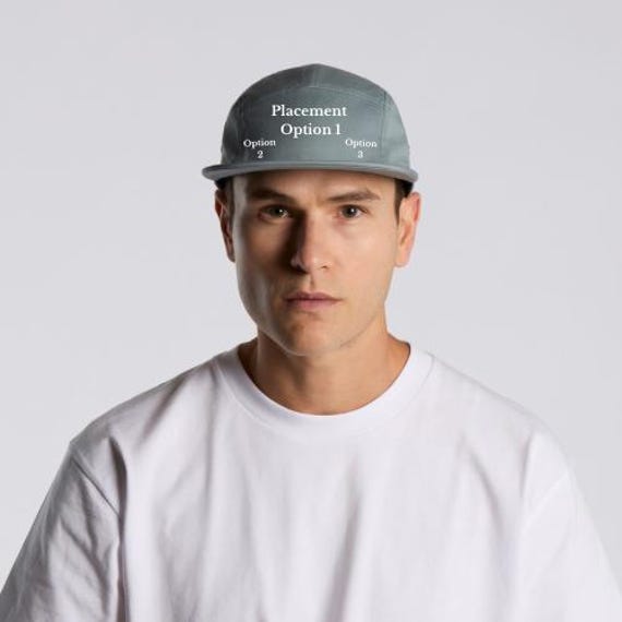 Custom Embroidered 5 Panel Hat | Design Your Own - Etsy display picture 1