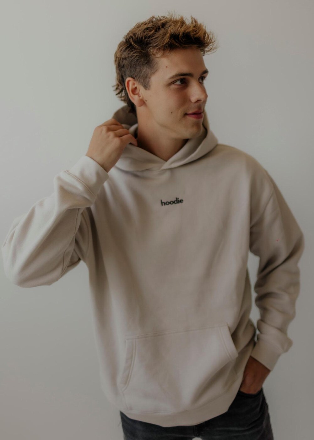 Embroidered Hoodie Hoodie | Birthday Gift | Christmas Gift | Minimalist Hoodie | Comfortable Hoodie | Stylish Hoodie | Winter Hoodie | Plainclo Clothing Amitytees