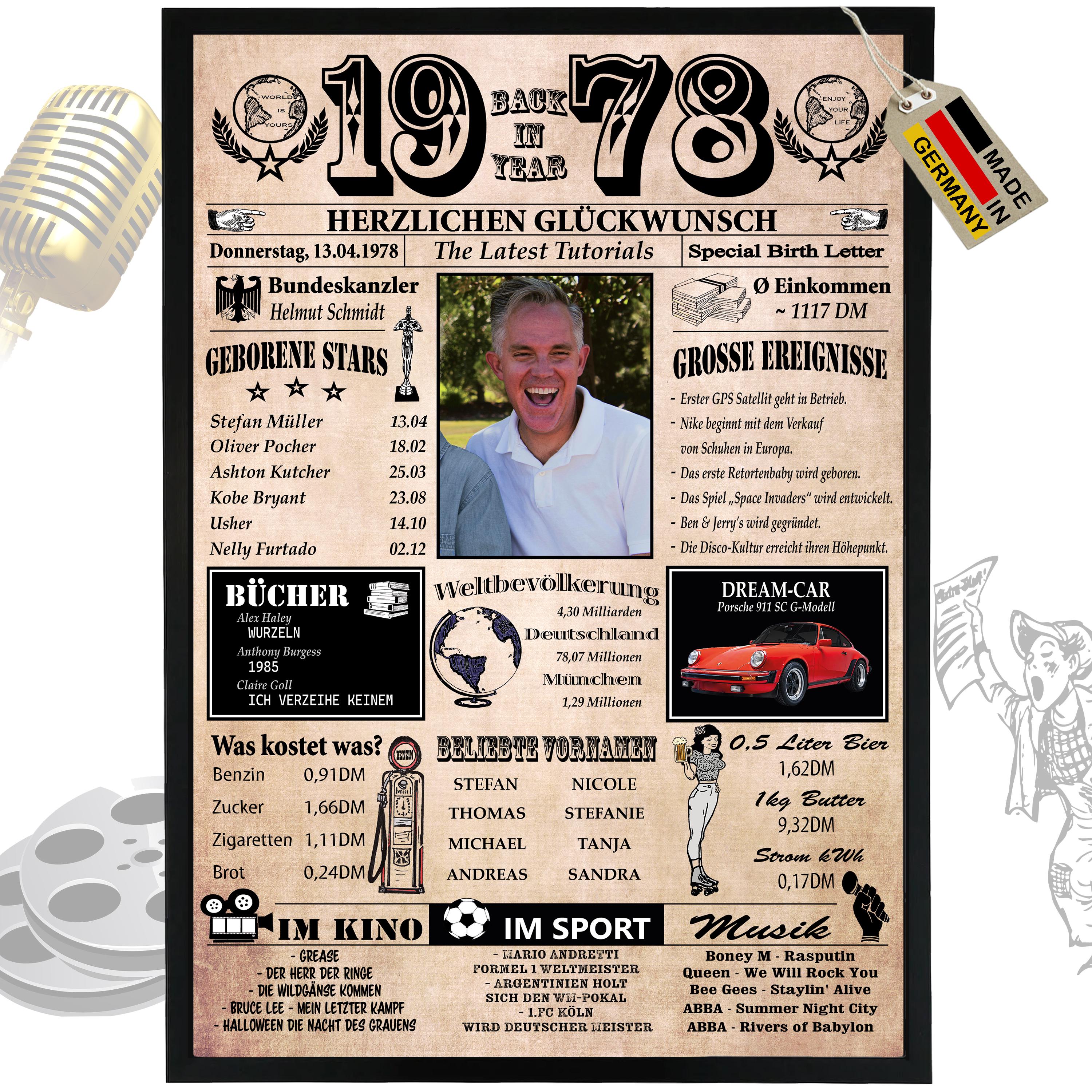 Komplimente Geburtstagskarte Zum 47. Geburtstag Happy Birthday