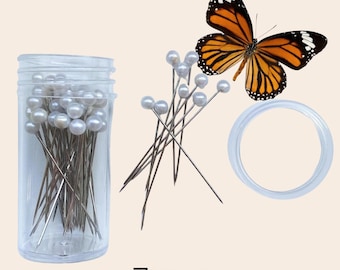 Insect pins for spreading setting pinning entomology butterflies moths