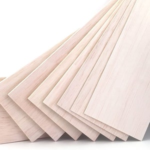Basswood Sheet 3/32in x 3in x 24in (Pack of 10)
