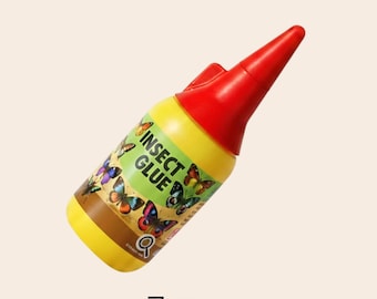 Entomología de insectos PEGAMENTO adhesivo transparente