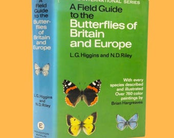 Vlinderboek - 1970 Een veldgids voor het boek vlinders van Groot-Brittannië en Europa