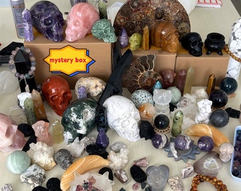 45% Off For Today Only Natural Crystal Mystery Box,Mystery Crystal Box,Mystery Crystal Bag,Heal Crystal,Jewelry,Crystal Gift,Home Decoration