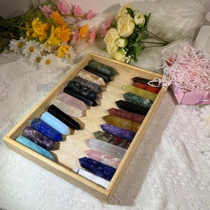 45% Off For Today Only Natural Crystal Obelisk Mystery Box,Mystery Tower Box,Heal Crystal,Crystal Gift,Home Decoration,Mix Point Wand