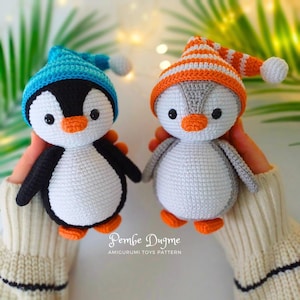 Crochet Penguin PATTERN, Amigurumi Penguin Pattern, Easy Amigurumi Penguin PDF Pattern