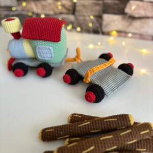 Crochet Train Amigurumi Pattern – Cute Loris Toy (PDF) - Etsy
