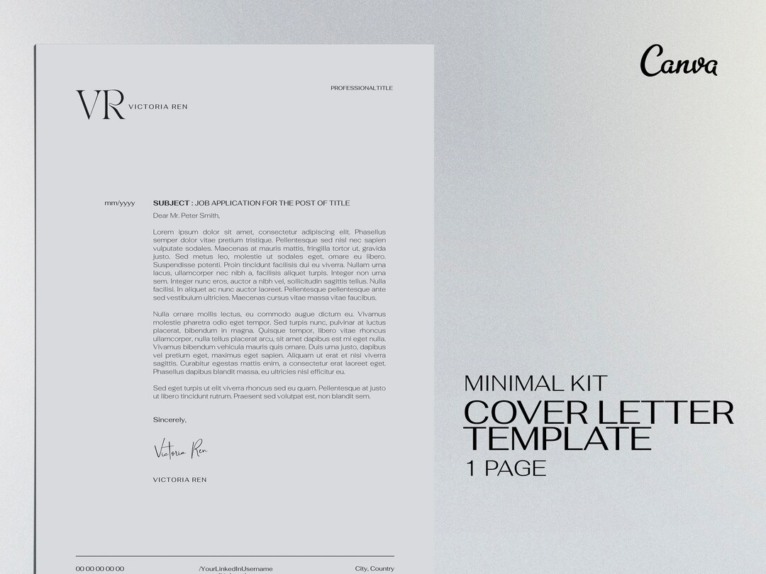Cover Letter Template Canva Template Cover Letter Etsy cover-letter-template-canva-template-cover-letter-etsy