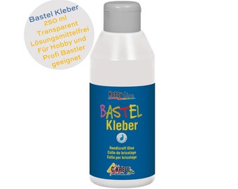 63,96EUR/1L Bastelkleber 250ml lösungsmittelfrei und transparent trocknet