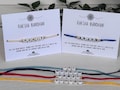 Rakhri bracelet - Rakhi Bracelet - Raksha Bandhan - Personalised Name Rakhri product logo