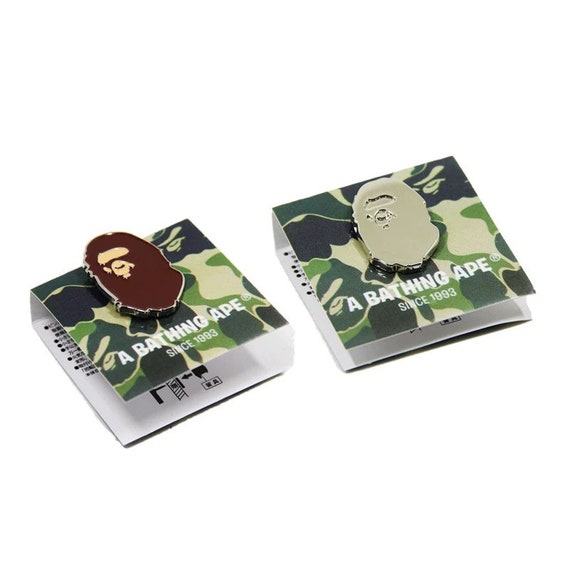 BAPE - Mr. Bathing Ape Head Pin - Etsy
