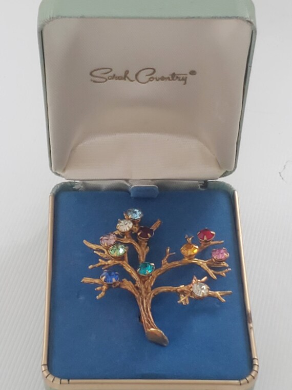Vintage 1960s Sarah Coventry Mother's Day Tree of 