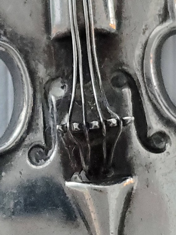 Vintage Sterling Silver Lang Violin - image 3