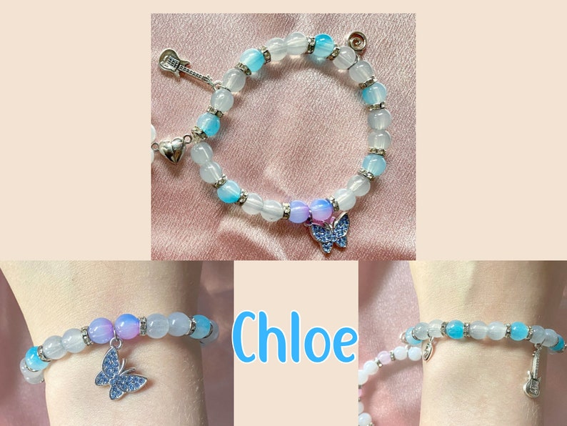 Life is Strange Chloe Price y Max Caulfield Pulseras Pulseras de pareja Pulseras Pricefield Forever Pulsera magnética personalizable imagen 5