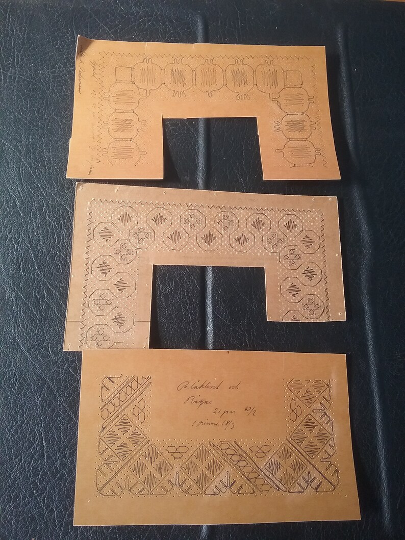 Knyppling Swedish Vintage Lace Pillow Set With 75 Bobbins, Lace Pillow