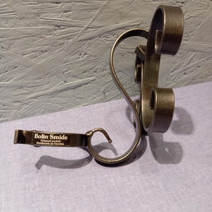 Vintage Wrought Iron Wall Candle Holders: Scandinavian Home Decor image 2