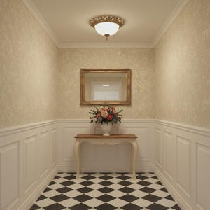 May include: A white ceramic mug with a black handle and the text "But First, Coffee" in a bold, black font. The mug is set against a blurred background, highlighting its simple design.