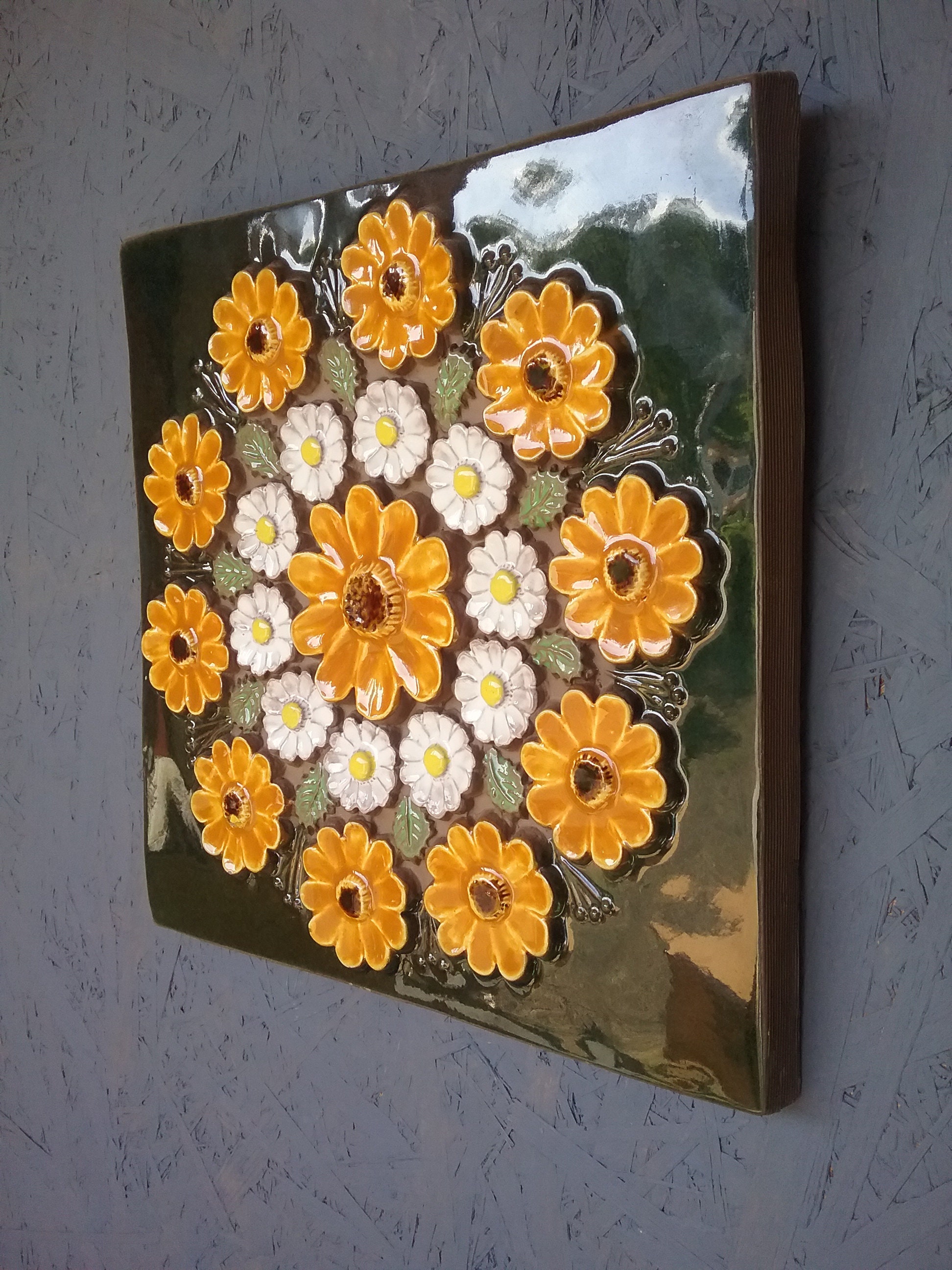 北欧　Jie Gantofta 　壁掛け　白地の陶板　★1992年に廃業 北欧 Jie Gantofta 壁掛け 白地の陶板 ☆1992年に廃業 Jie Gantofta