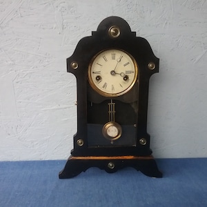 Junghans from 1880-1890, wall clock, mantel clock, antique clock, grandfather clock, unique clock, German clock