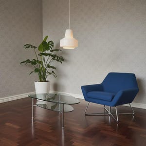 Fagerhults Opaline Glass Pendant Light, Mid-Century Modern Skyscraper Lamp, Swedish Vintage Beehive Fixture.