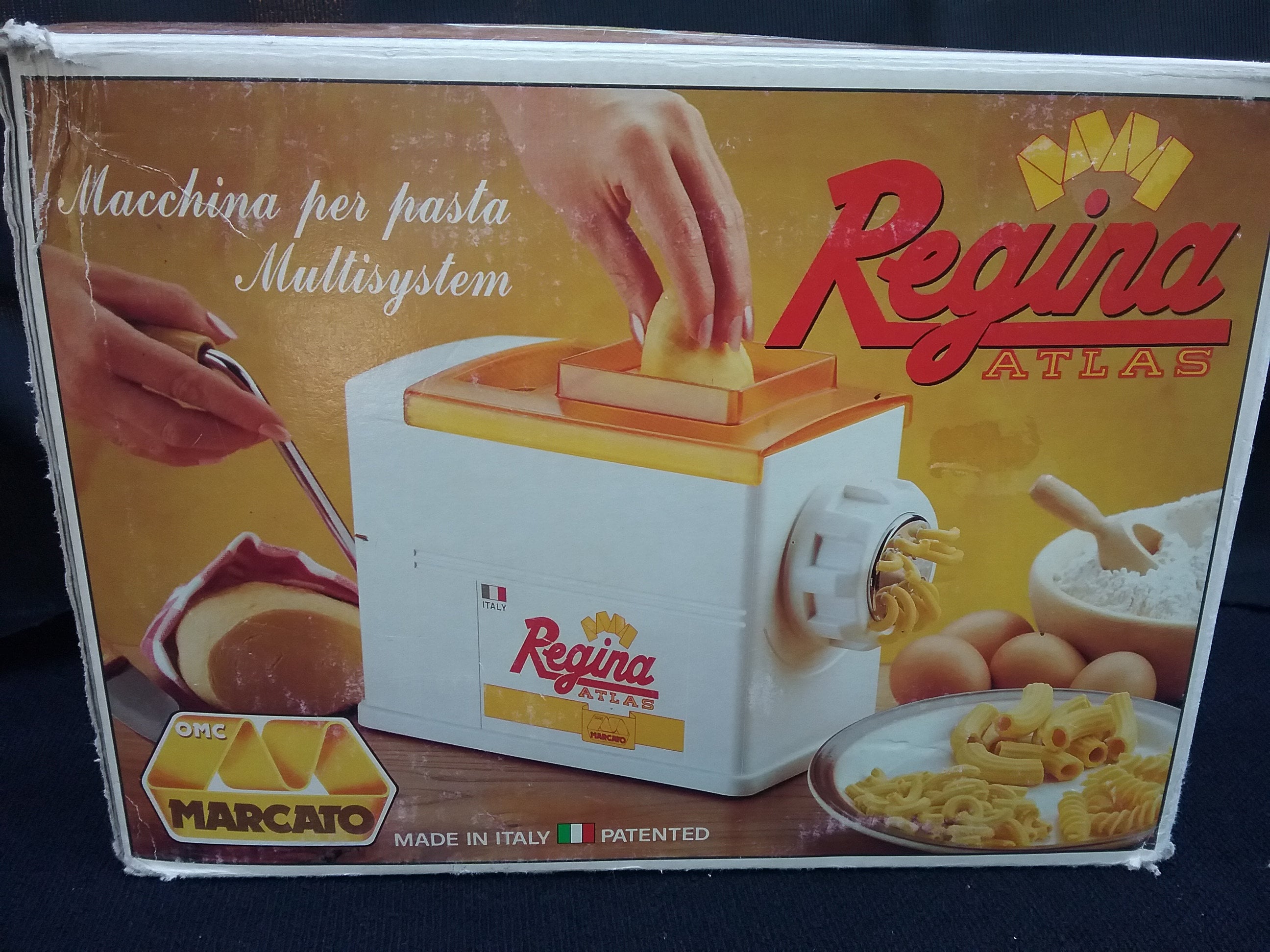 Vintage Italy Famous Pasta Maker raviol Wit Duplex Zublena Ravioli