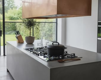 Olla de hierro fundido vintage de Ronab Sweden, diseño de Sigurd Persson, estilo moderno de mediados de siglo.