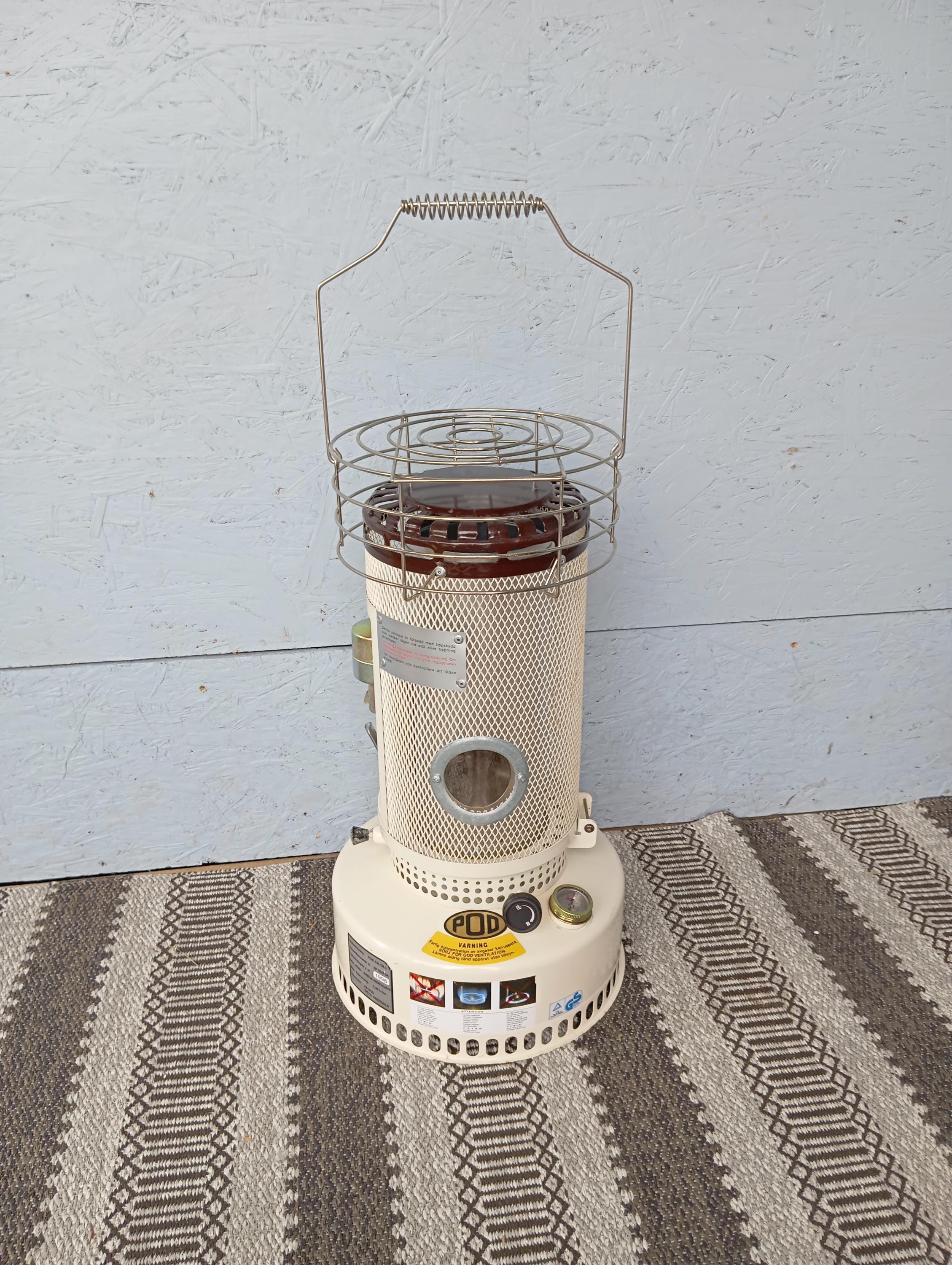 Vintage POD 8K/SEL Paraffin Heater: Swedish Camping Stove, 1998 - Etsy