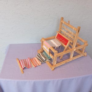 LEKO Gemla vintage Swedish table loom, table folding loom, loom for small projects