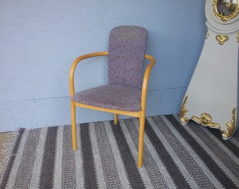 Swedish chair/armchair made by KINNARPS AB in the 1990s, bentwood chair, Scandinavian design, housewarming gift