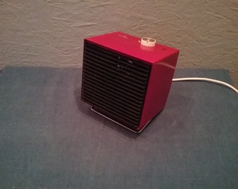 SIMENS air heater from the 1960s, portable fan, vintage electric heater with air blowing, retro heater with temperature controller