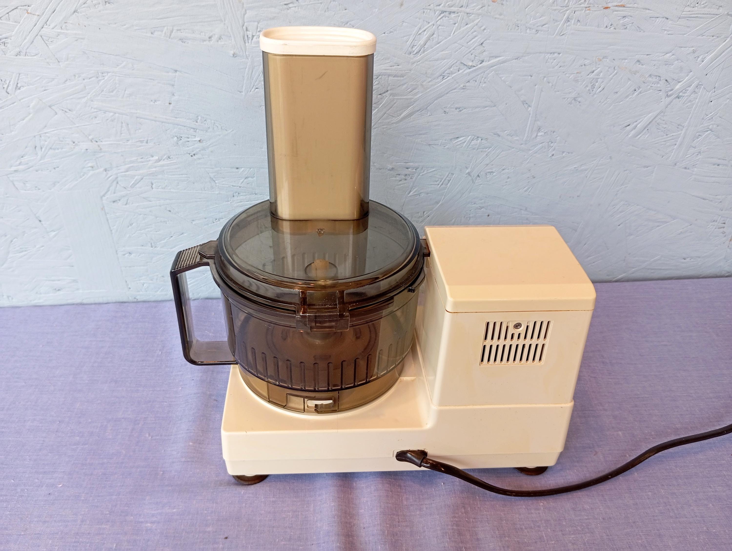 Vintage Philips Food Processor HR 2373: 1980s Kitchen Equipment