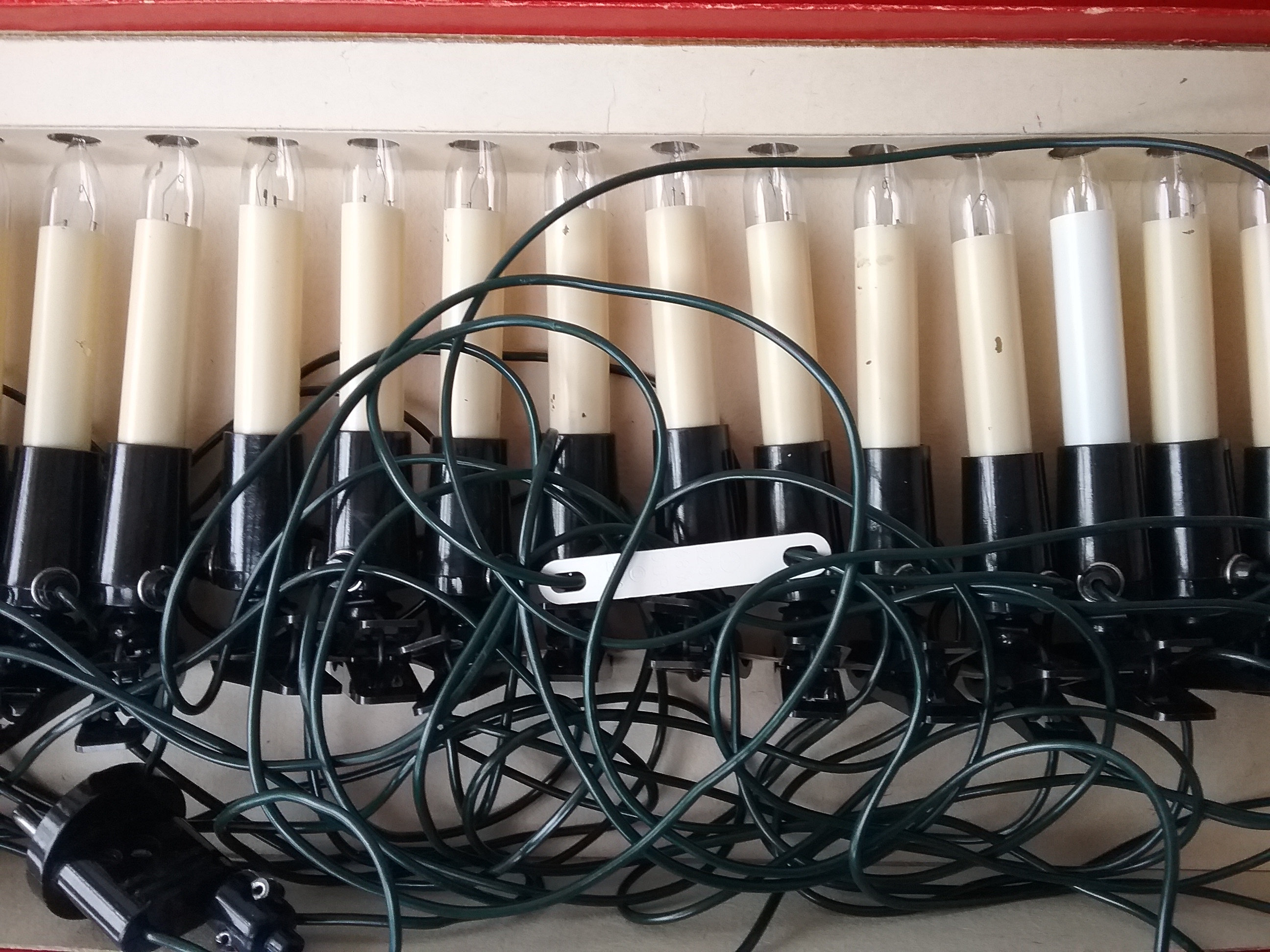 Vintage Christmas Tree Lights 