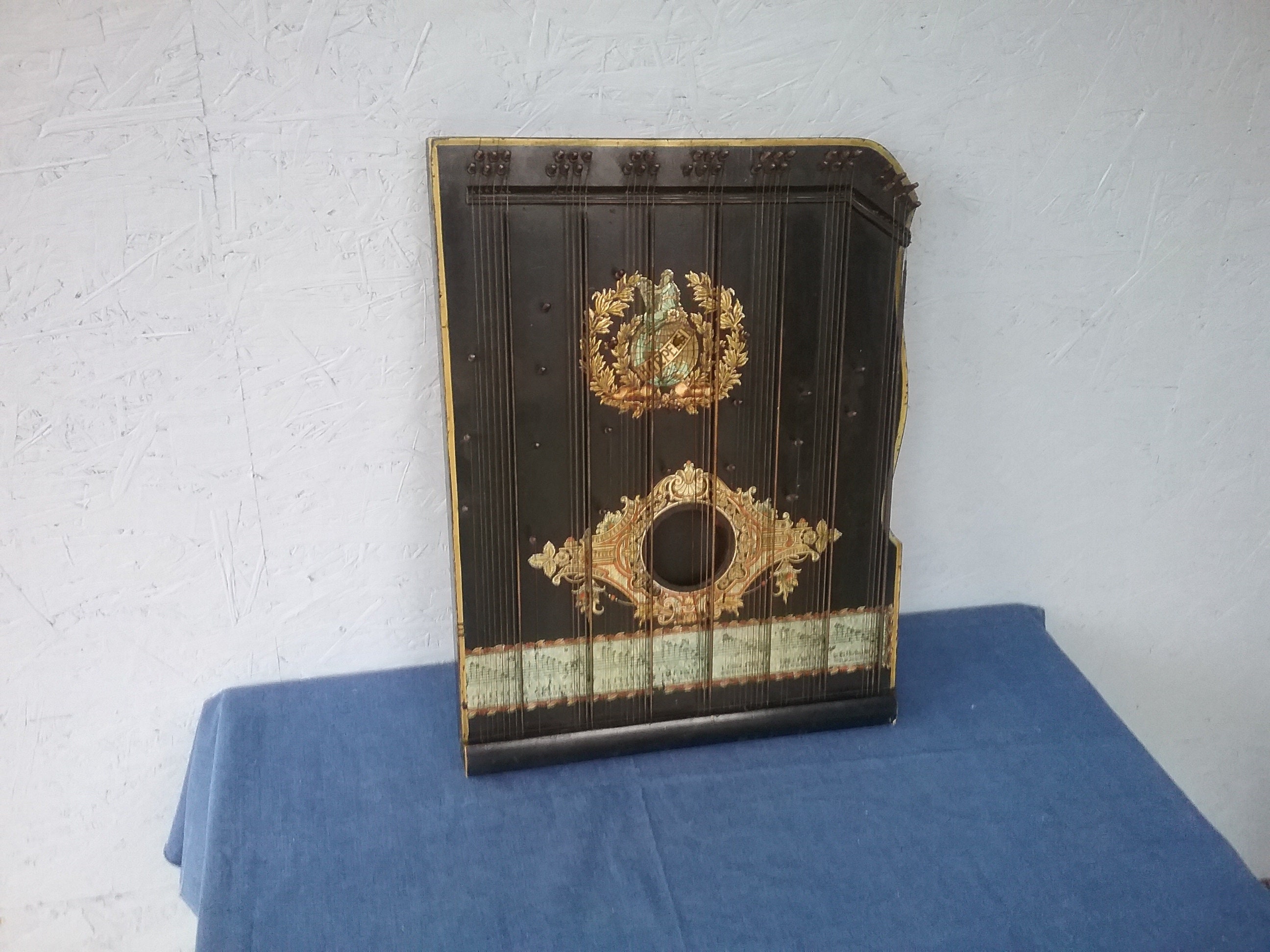 HARPELEIK ZITHER チター ツィター 旧東ドイツ製 アンティーク s-l400.jpg