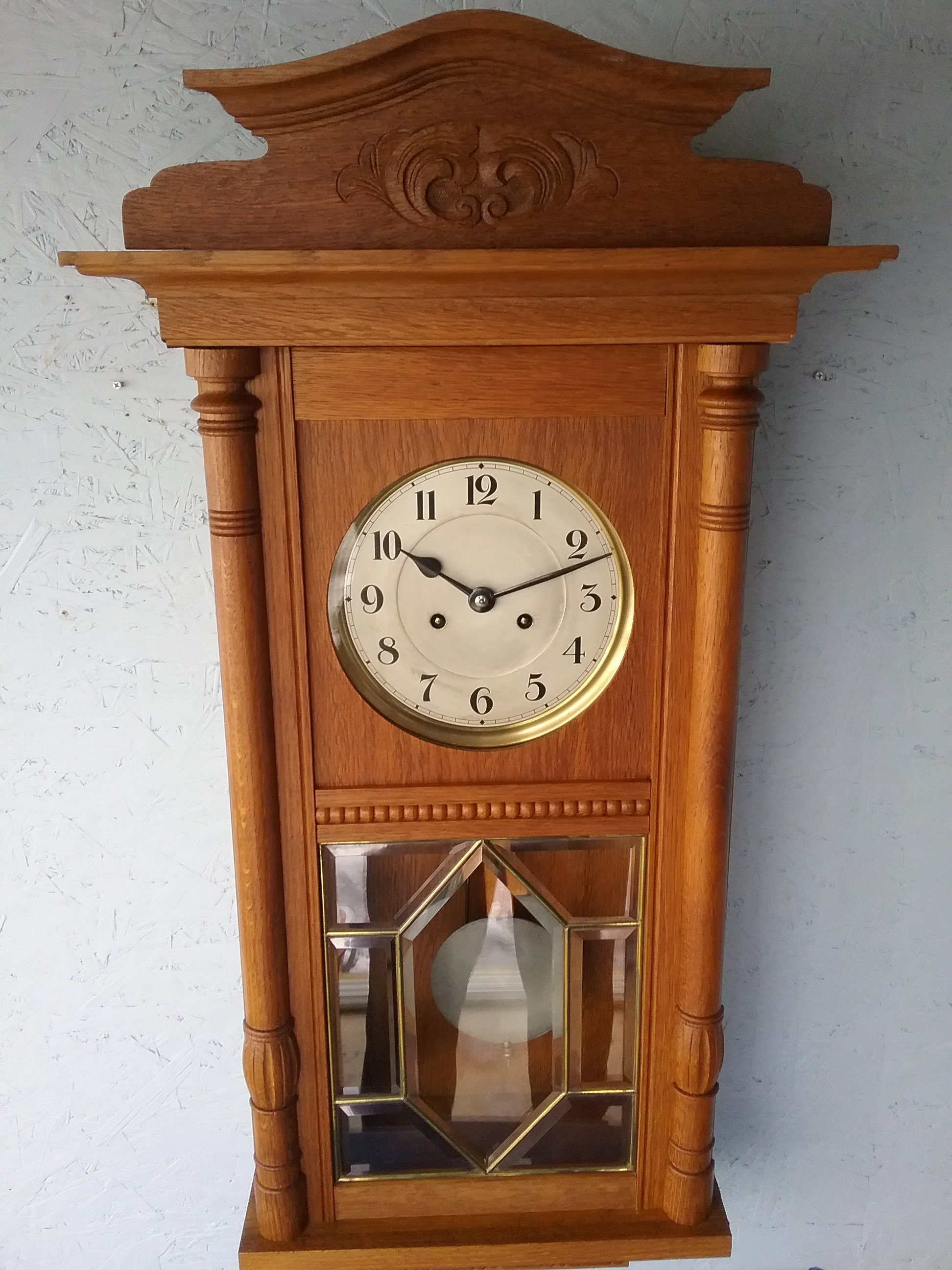 Wall Clock Alte Wanduhr Wanduhr Gong Einstellen Große Antike