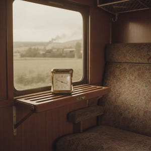 Vintage Europa Reisewecker: 7 Jewels, Spieluhr