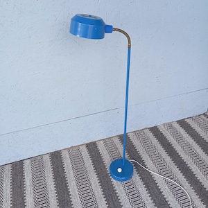Vintage Gooseneck Floor Lamp: Scandinavian Modernist Accent, Elidus 1970s