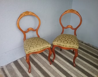 Louis Philippe chair, antique chair, carved chairs,  upholstered chair